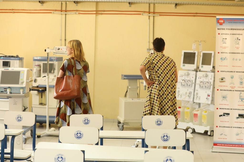 Laboratorium szkoleniowe w ESP, Dakar.