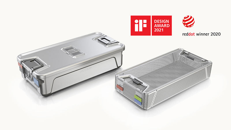 AESCULAP Aicon® z nagrodą IF Design Award i etykietą Reddot dla zwycięzców